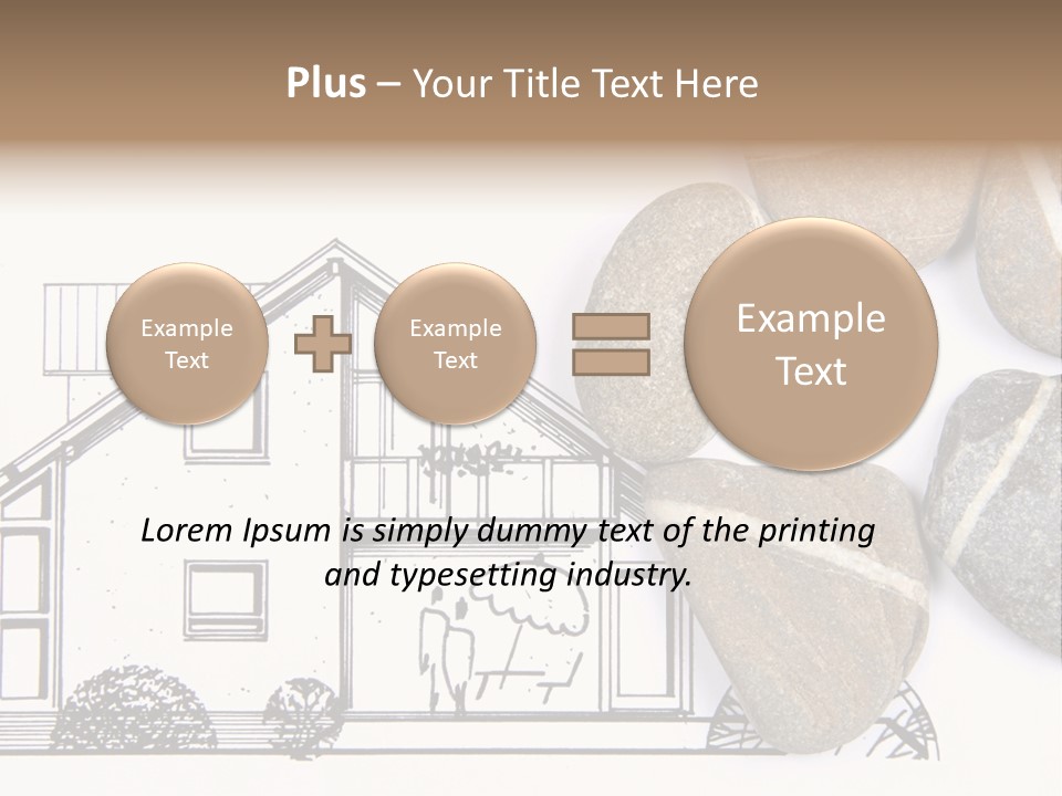 Graphic Estimate Property PowerPoint Template
