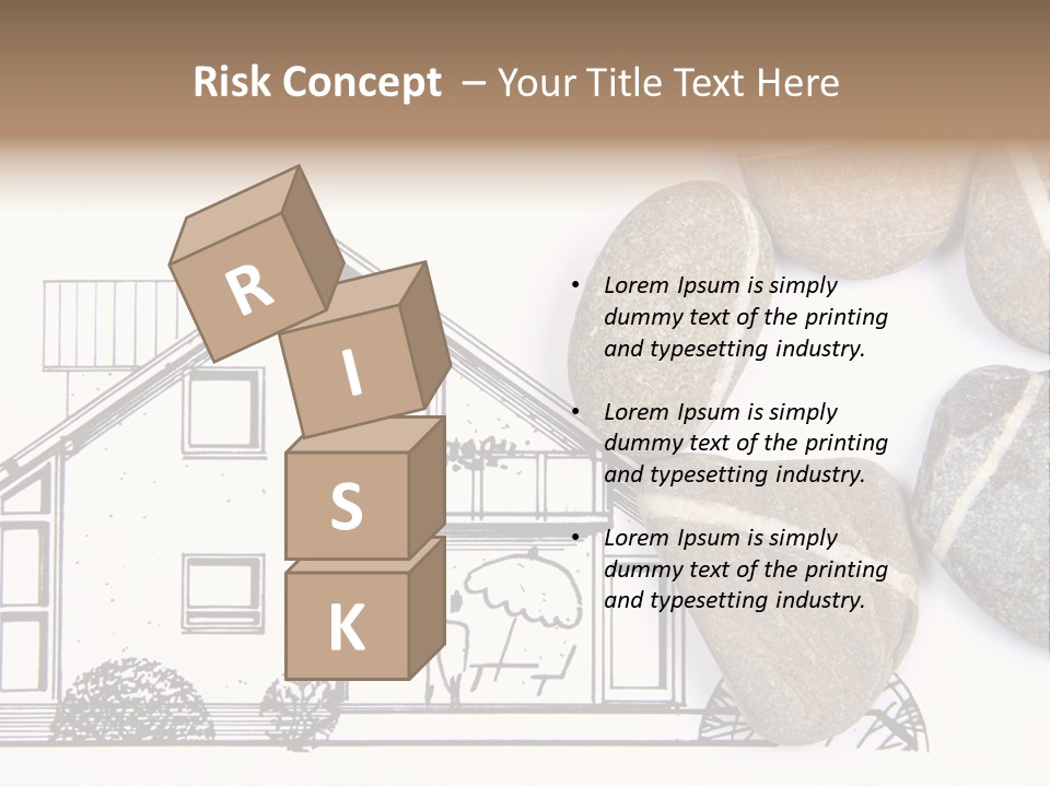 Graphic Estimate Property PowerPoint Template