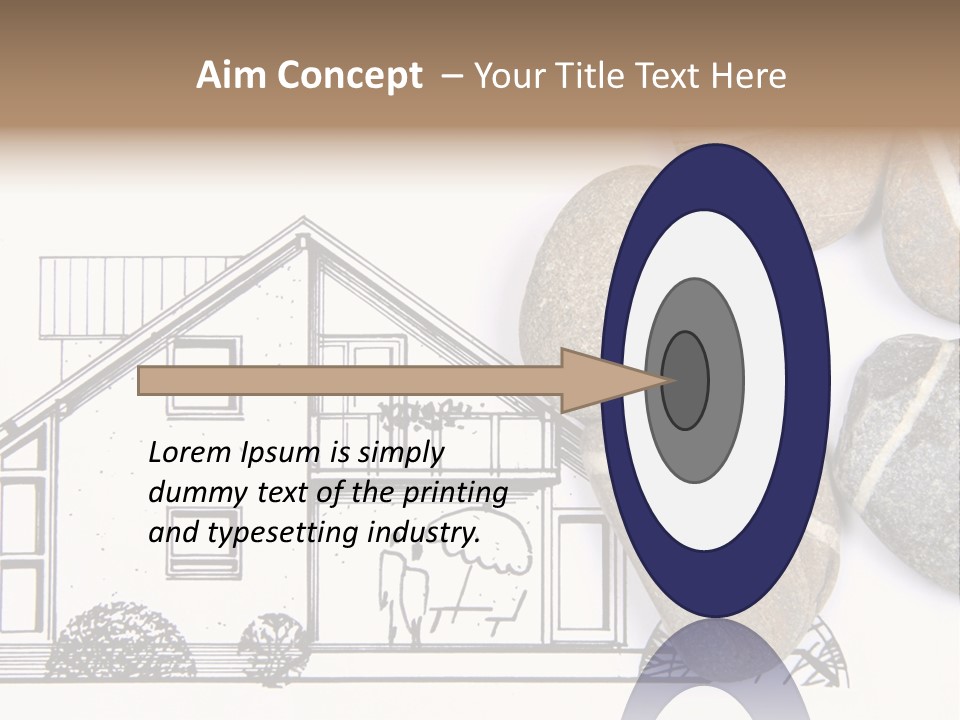 Graphic Estimate Property PowerPoint Template