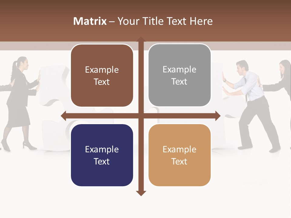Purple American Colors PowerPoint Template