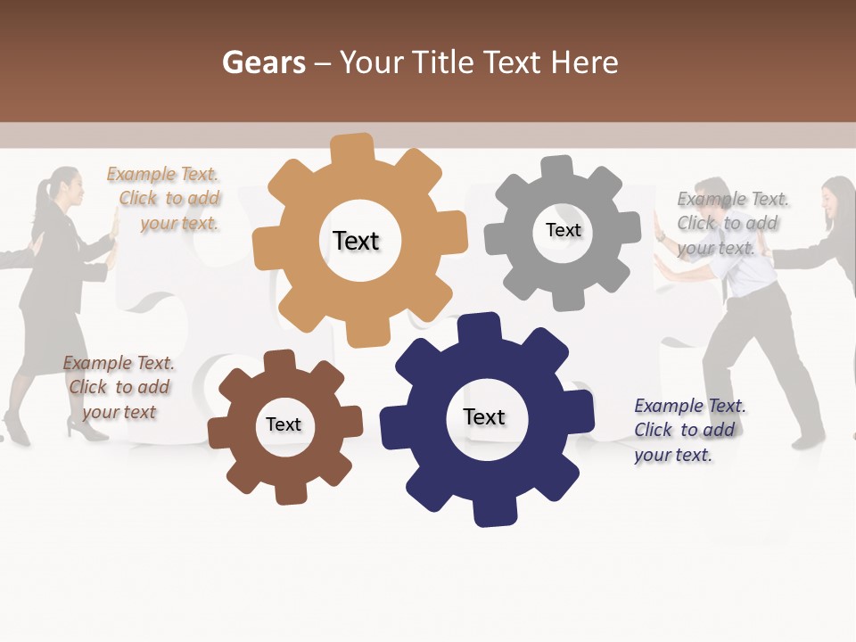 Purple American Colors PowerPoint Template