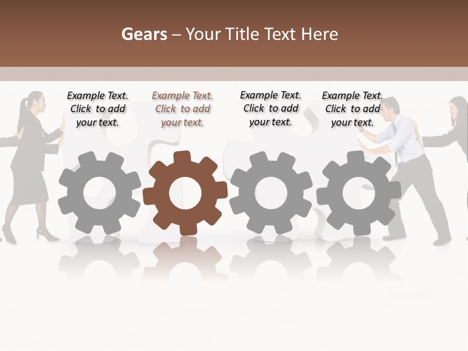 Purple American Colors PowerPoint Template