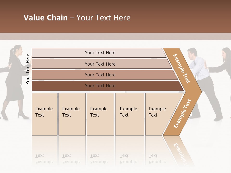 Purple American Colors PowerPoint Template