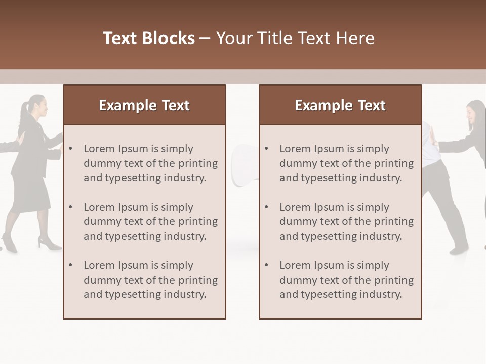 Purple American Colors PowerPoint Template