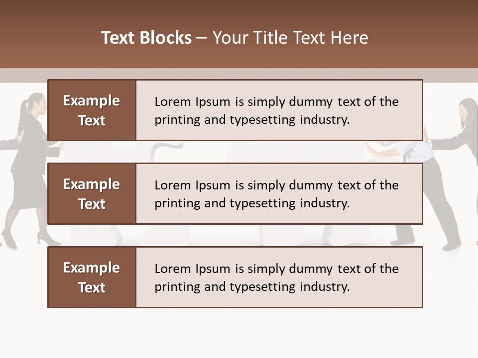 Purple American Colors PowerPoint Template