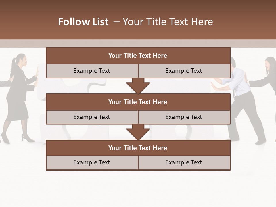 Purple American Colors PowerPoint Template