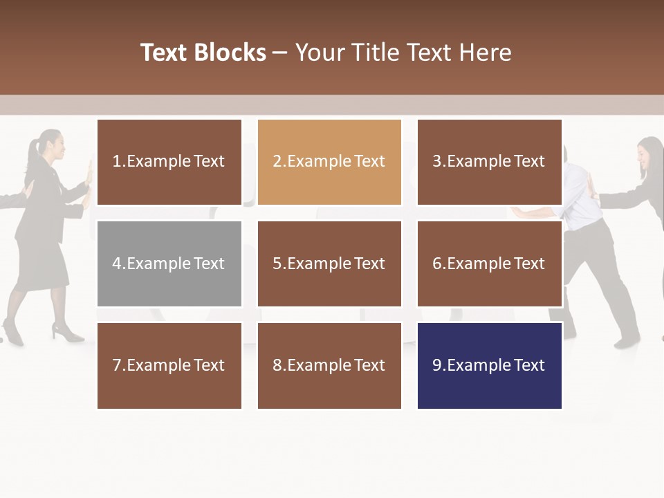 Purple American Colors PowerPoint Template