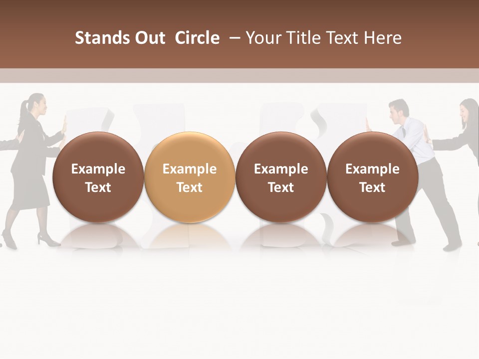 Purple American Colors PowerPoint Template