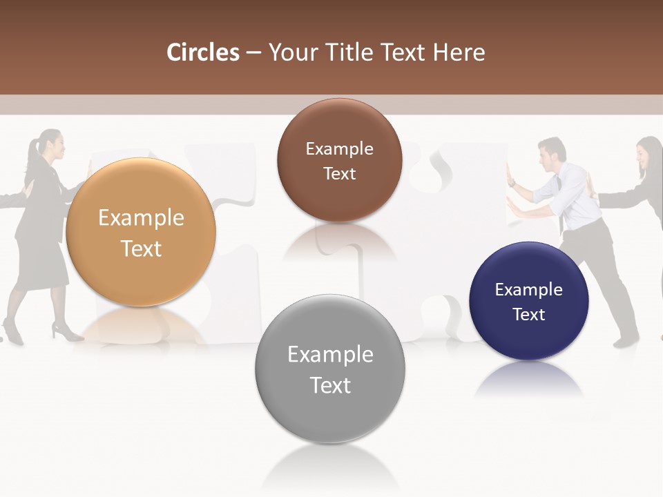 Purple American Colors PowerPoint Template