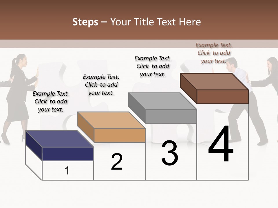 Purple American Colors PowerPoint Template