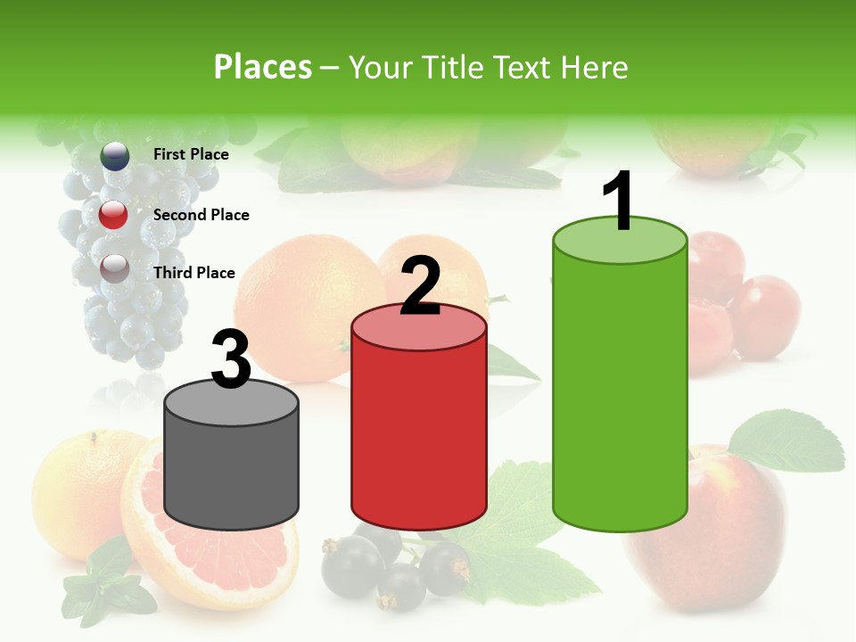 Background Cherry Organic PowerPoint Template