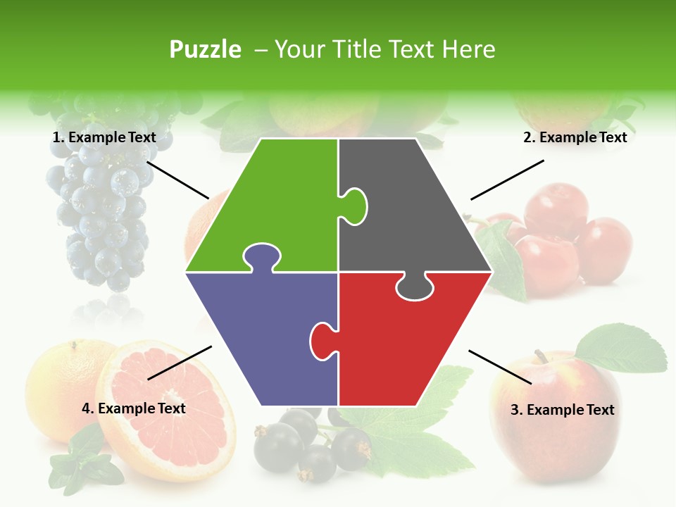 Background Cherry Organic PowerPoint Template