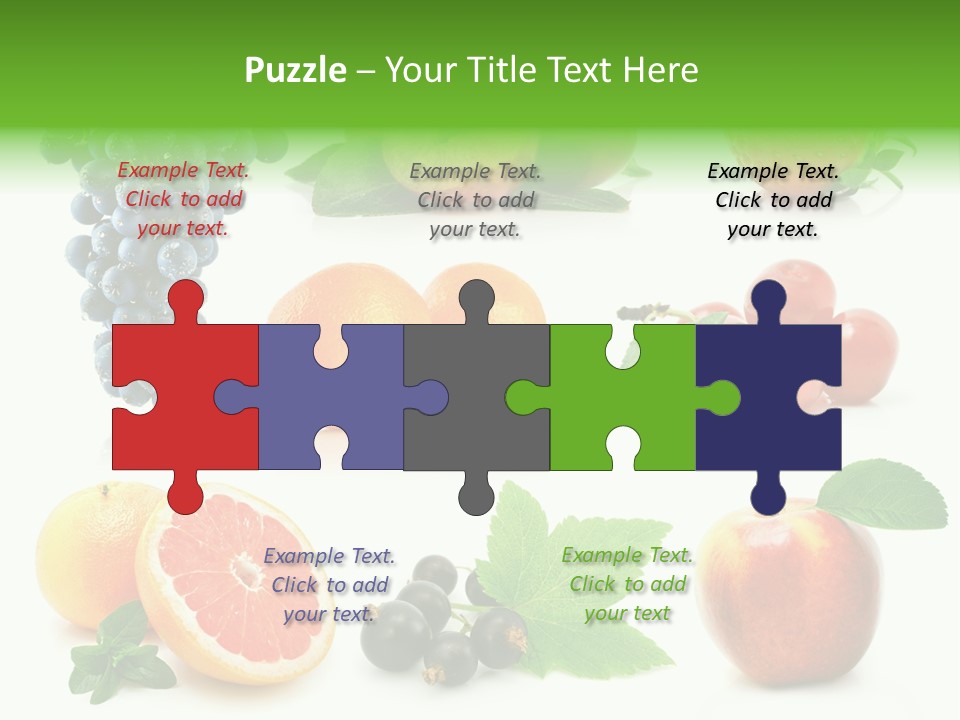 Background Cherry Organic PowerPoint Template