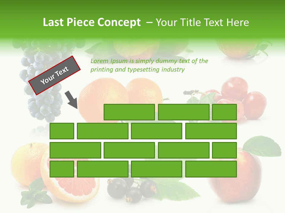 Background Cherry Organic PowerPoint Template