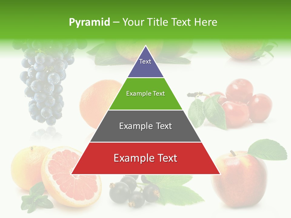 Background Cherry Organic PowerPoint Template