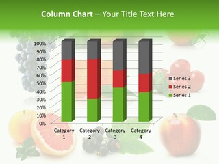 Background Cherry Organic PowerPoint Template