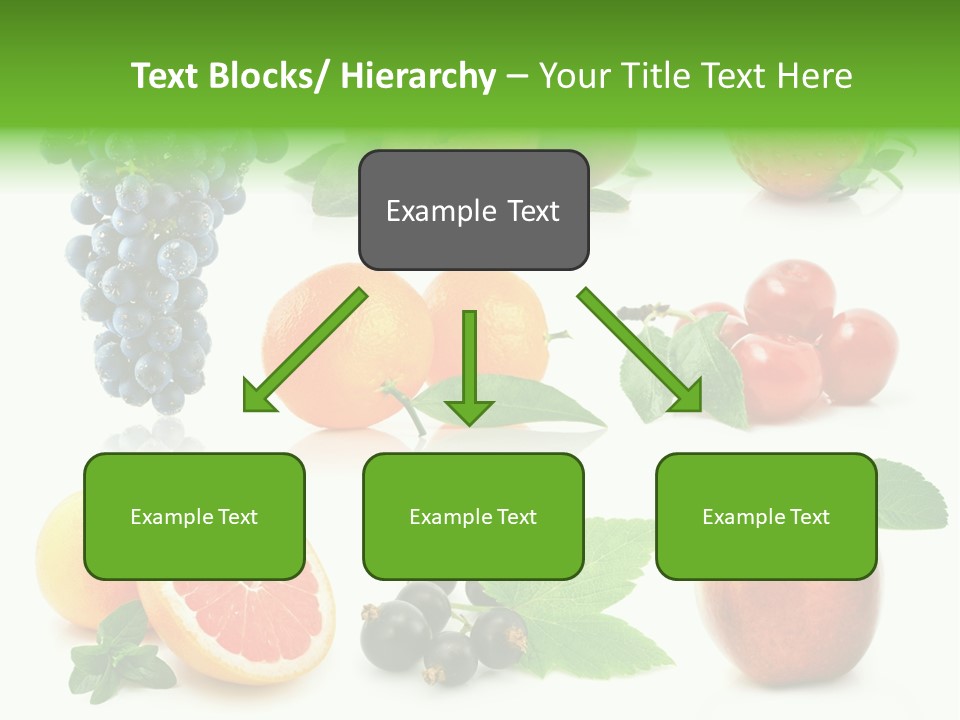 Background Cherry Organic PowerPoint Template