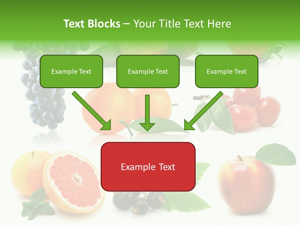 Background Cherry Organic PowerPoint Template