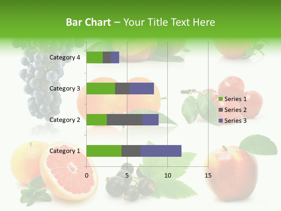 Background Cherry Organic PowerPoint Template