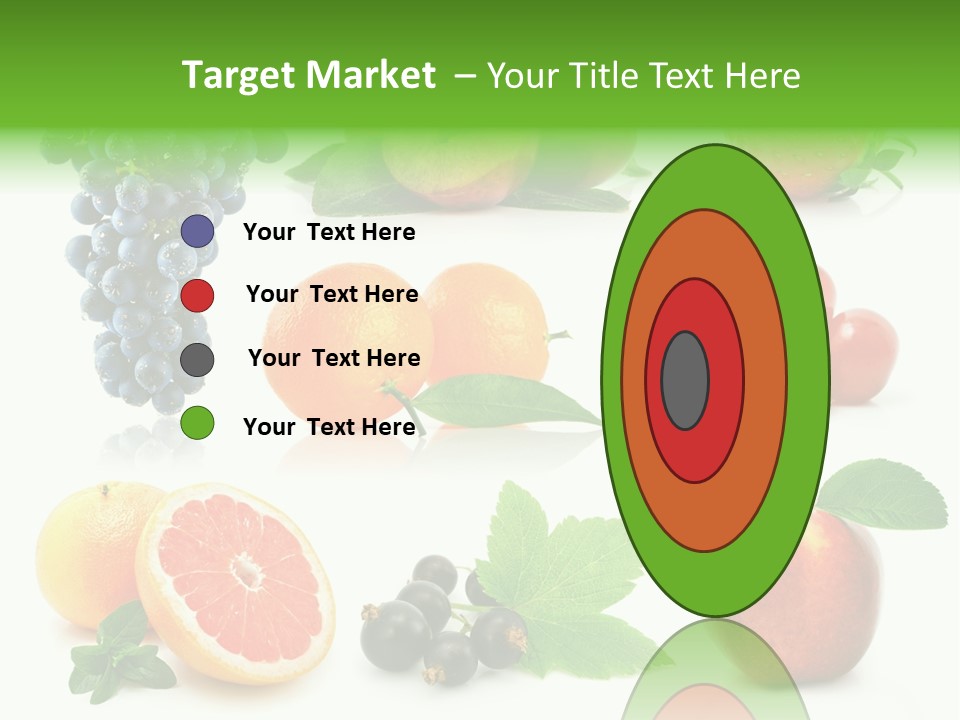 Background Cherry Organic PowerPoint Template