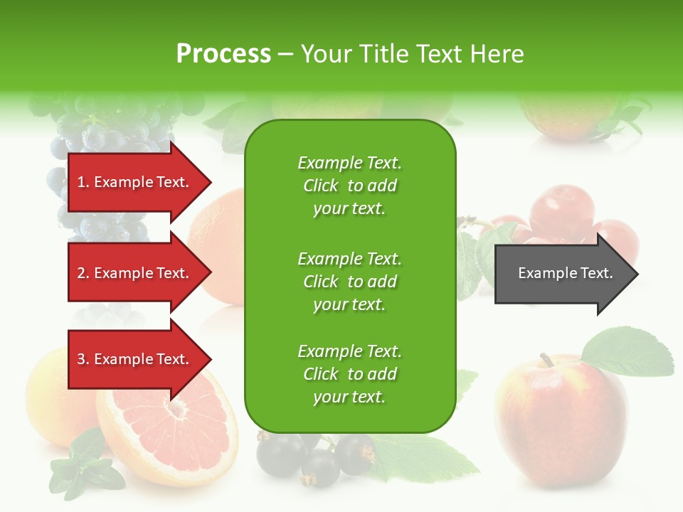 Background Cherry Organic PowerPoint Template