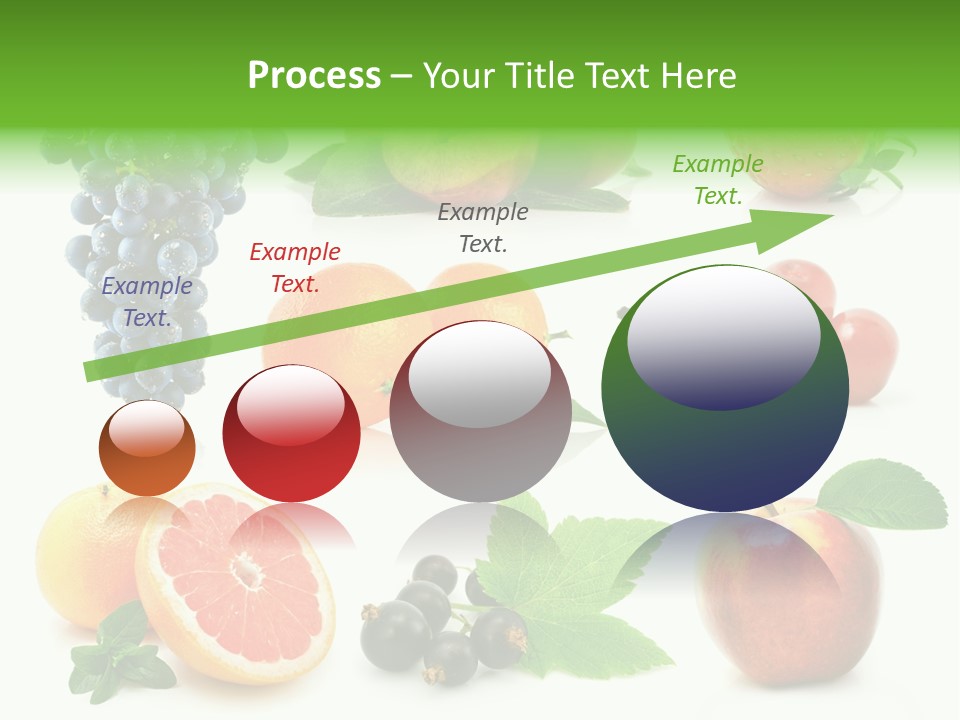 Background Cherry Organic PowerPoint Template