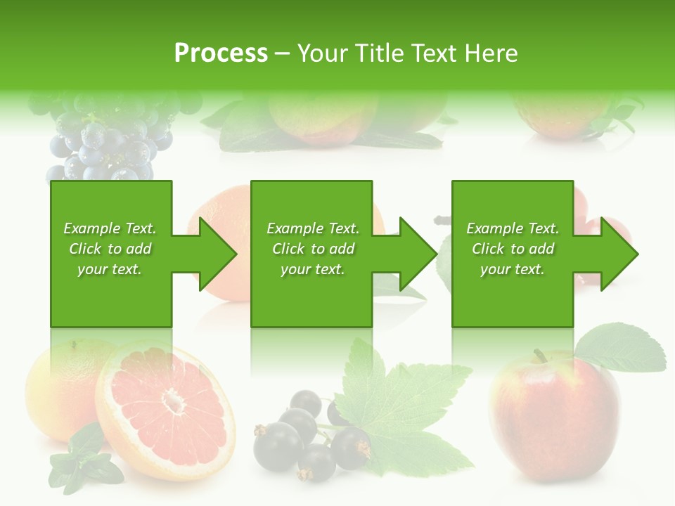 Background Cherry Organic PowerPoint Template