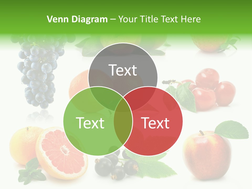 Background Cherry Organic PowerPoint Template