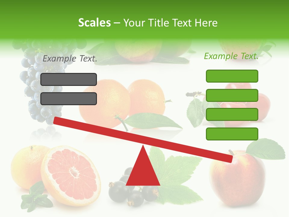 Background Cherry Organic PowerPoint Template