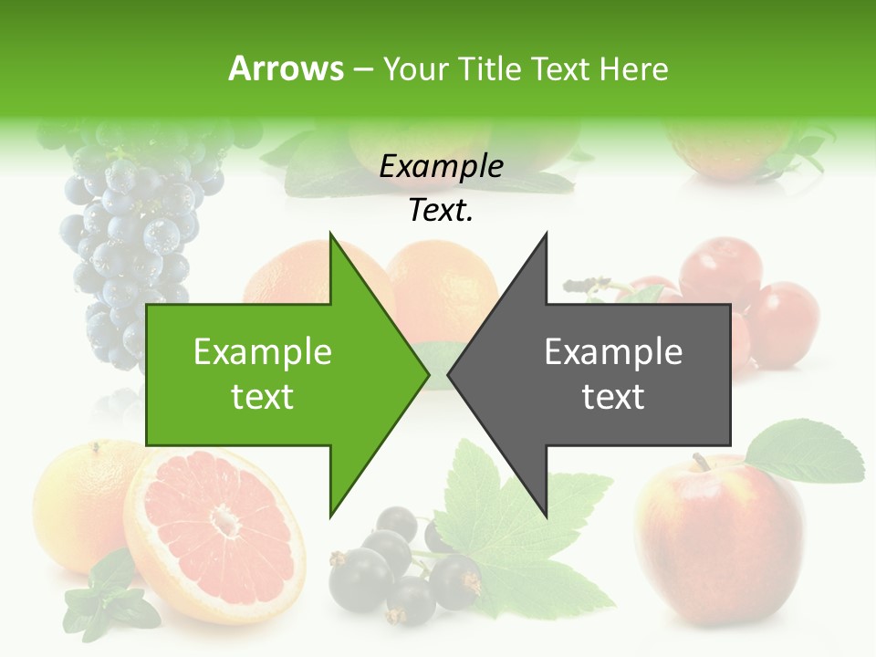 Background Cherry Organic PowerPoint Template