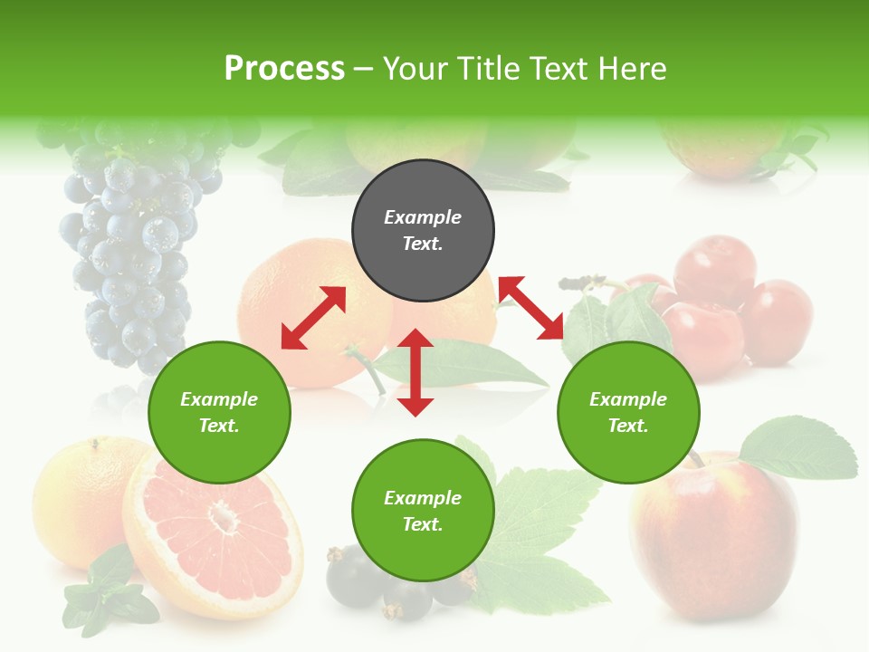 Background Cherry Organic PowerPoint Template
