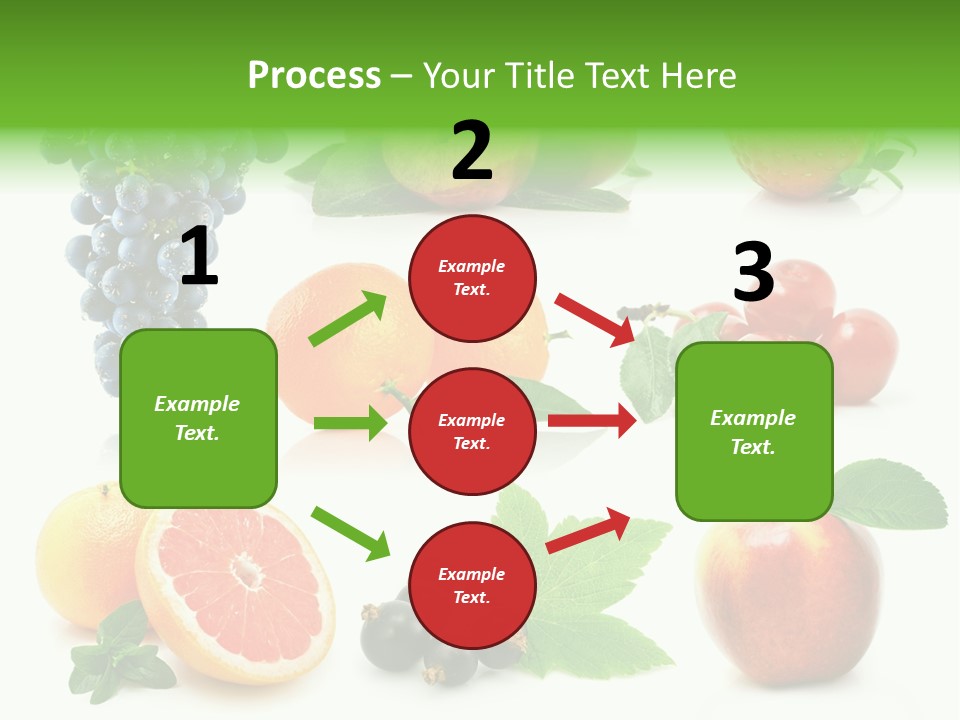 Background Cherry Organic PowerPoint Template