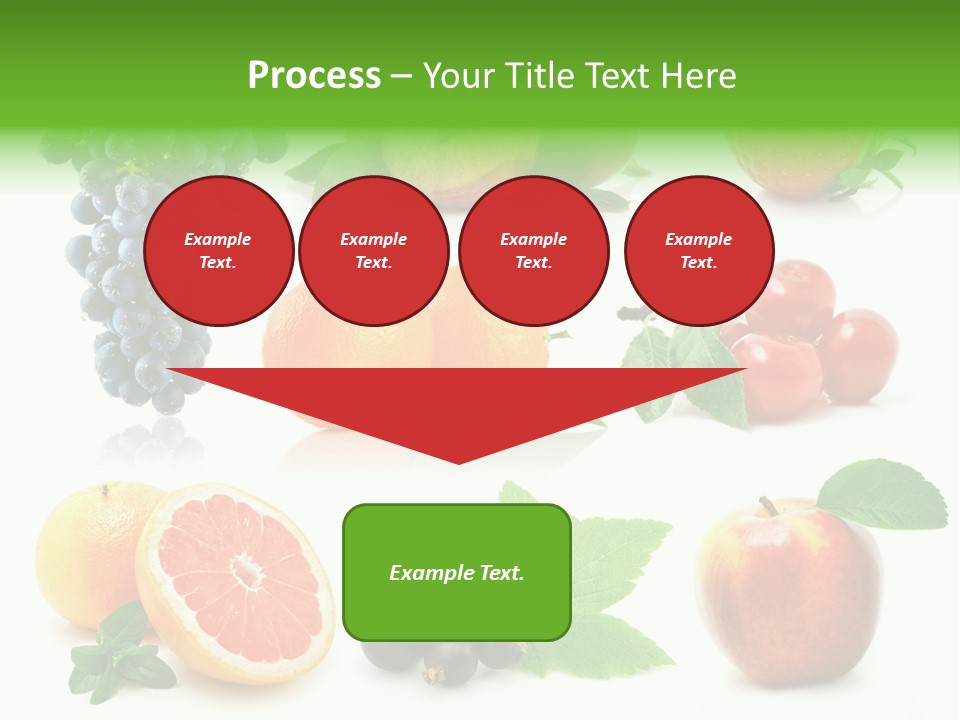 Background Cherry Organic PowerPoint Template