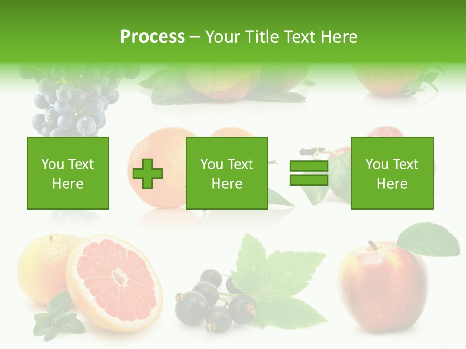 Background Cherry Organic PowerPoint Template