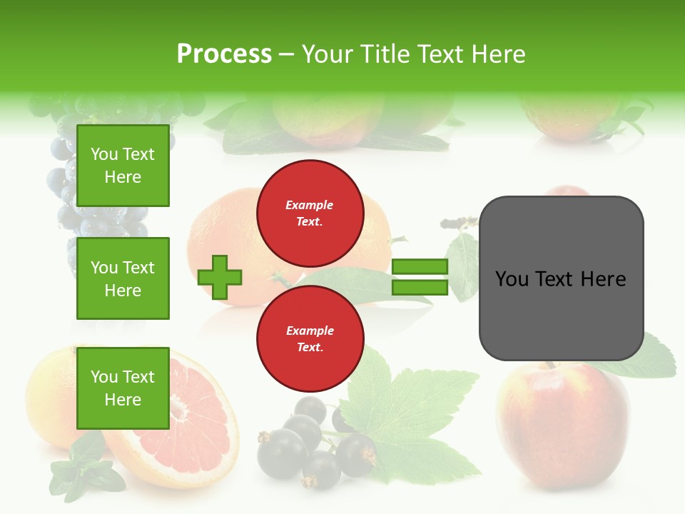 Background Cherry Organic PowerPoint Template