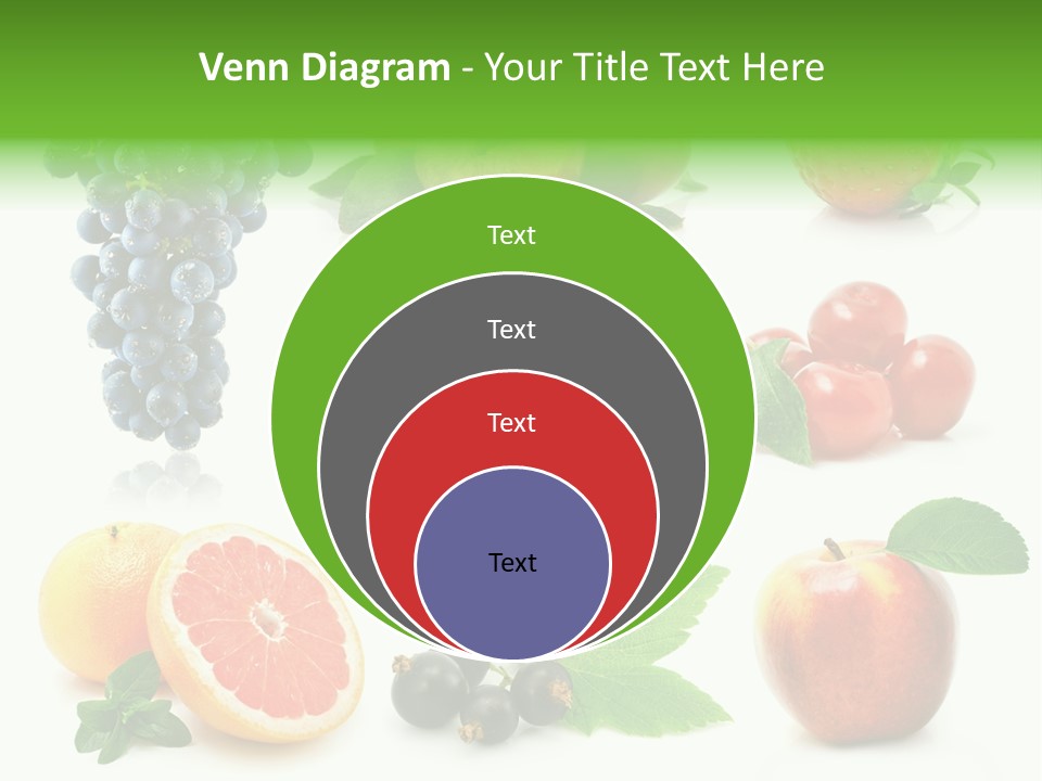 Background Cherry Organic PowerPoint Template