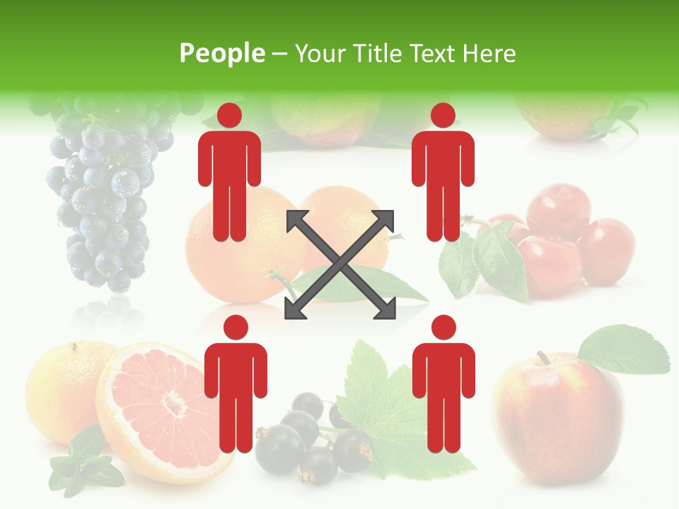 Background Cherry Organic PowerPoint Template