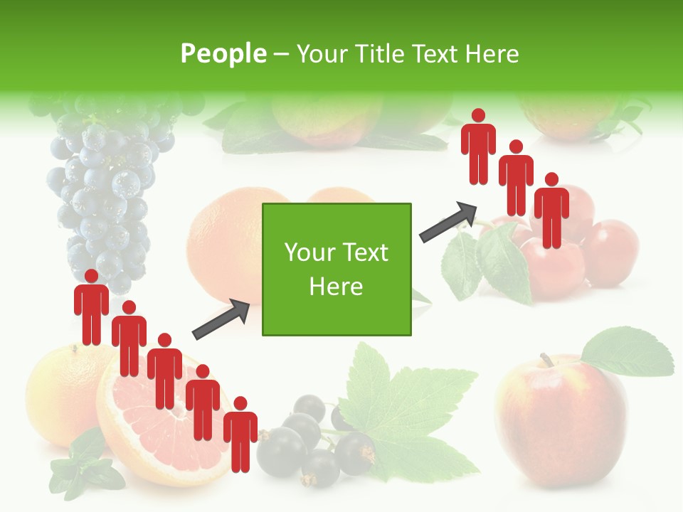 Background Cherry Organic PowerPoint Template