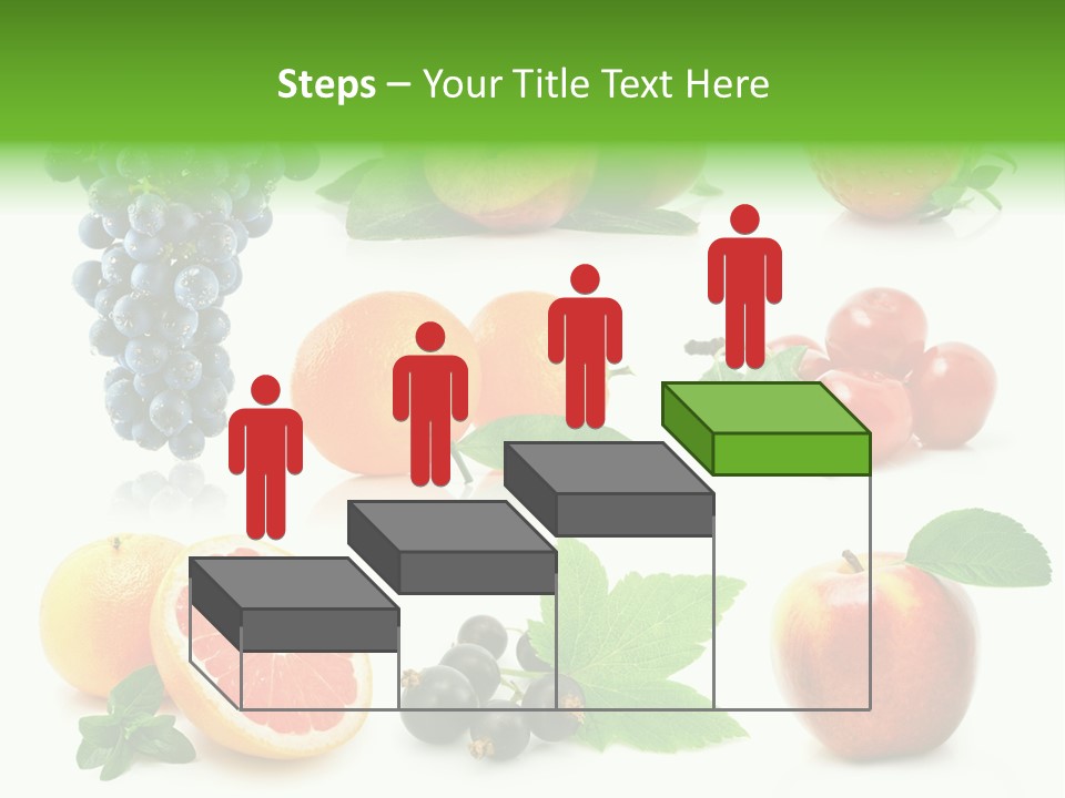 Background Cherry Organic PowerPoint Template