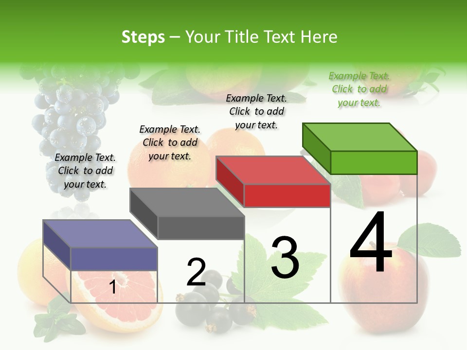 Background Cherry Organic PowerPoint Template