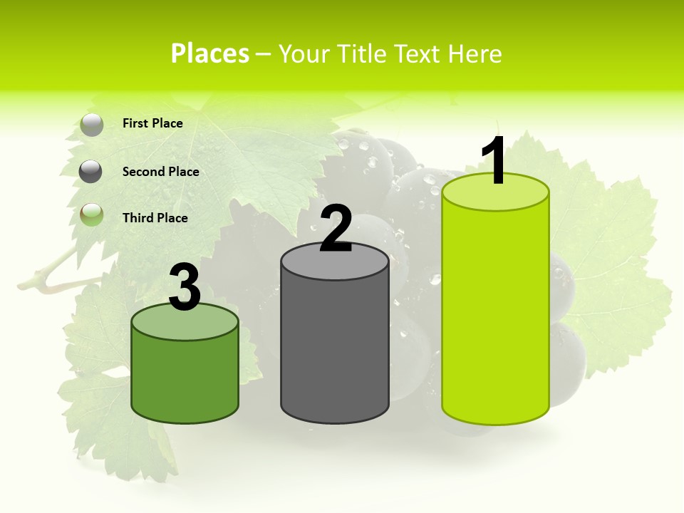 Green Drip Fresh PowerPoint Template