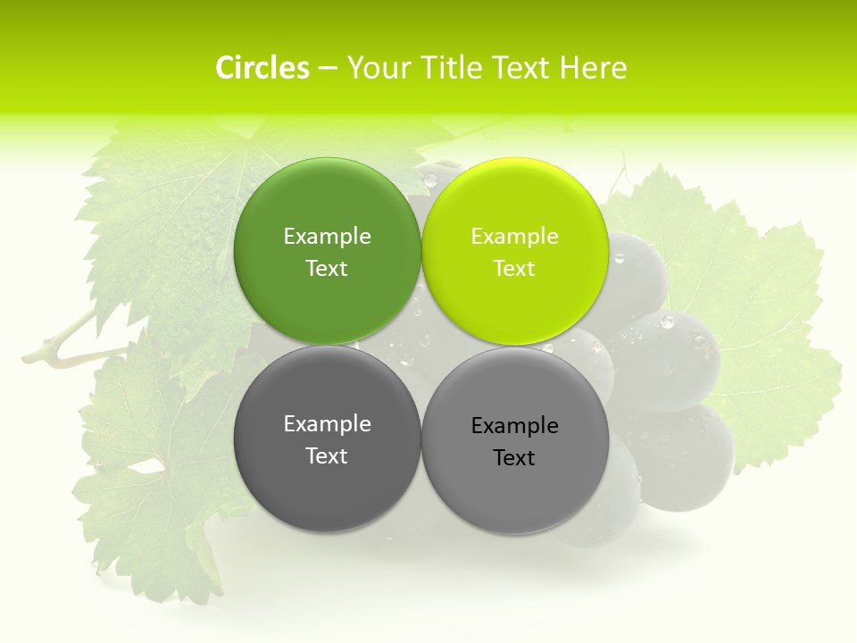 Green Drip Fresh PowerPoint Template