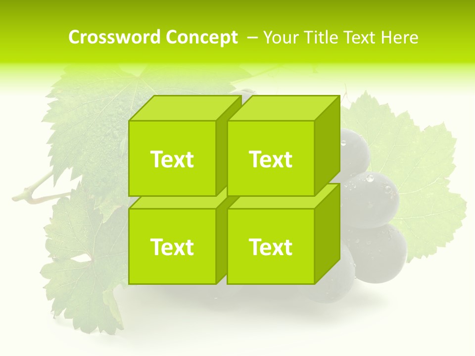 Green Drip Fresh PowerPoint Template