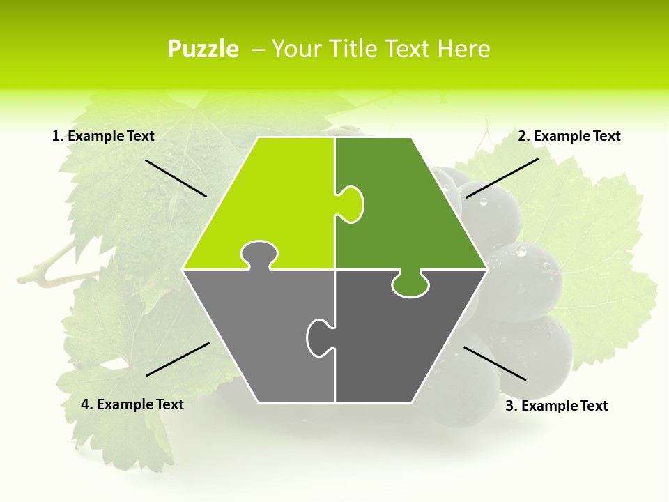 Green Drip Fresh PowerPoint Template