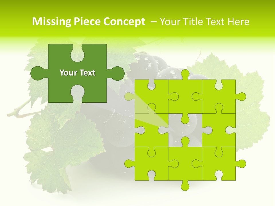 Green Drip Fresh PowerPoint Template