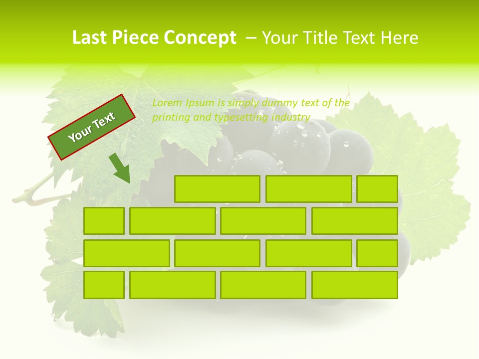 Green Drip Fresh PowerPoint Template