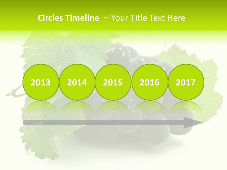 Green Drip Fresh PowerPoint Template