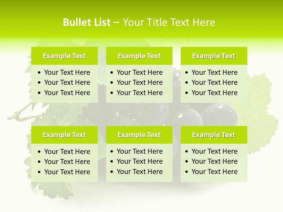 Green Drip Fresh PowerPoint Template