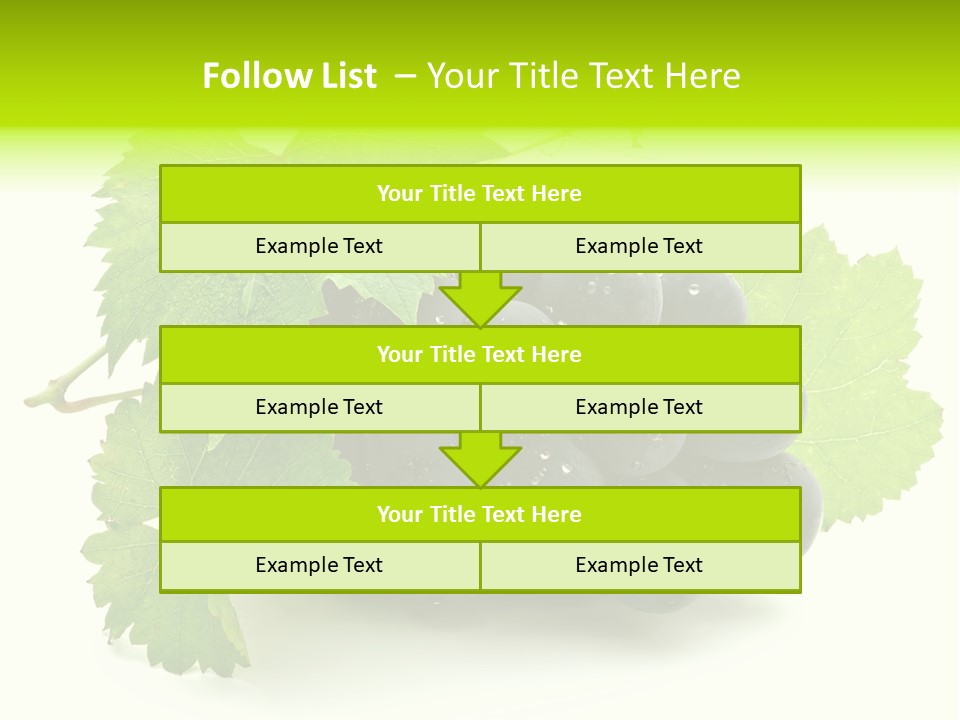 Green Drip Fresh PowerPoint Template