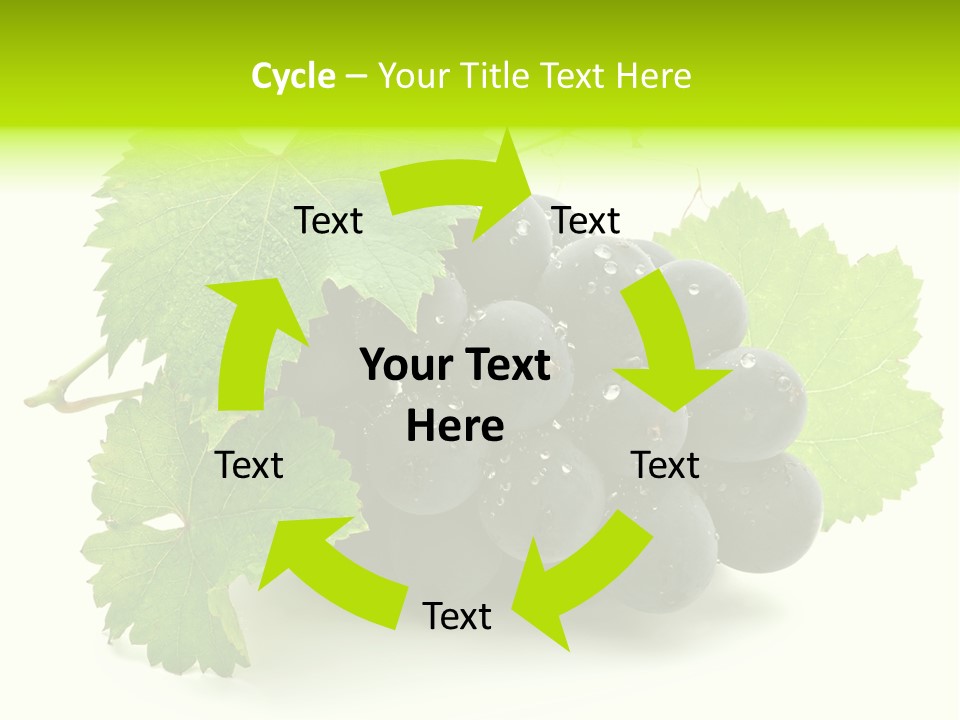 Green Drip Fresh PowerPoint Template